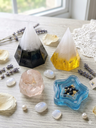 盛り塩オルゴナイトで空間の浄化